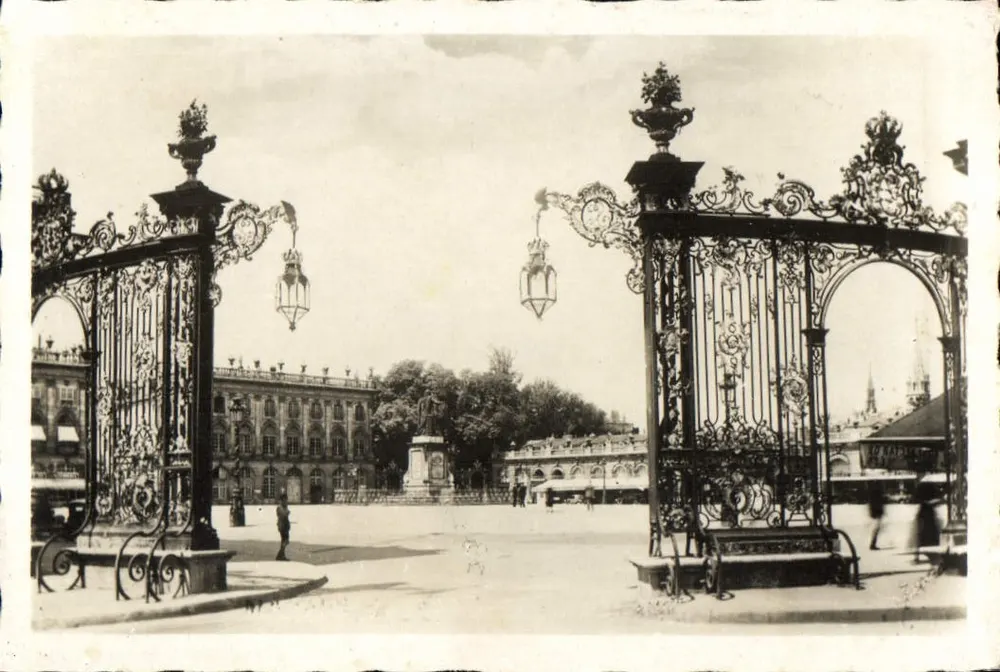 Nancy — Grades Jean Lamour - Frente