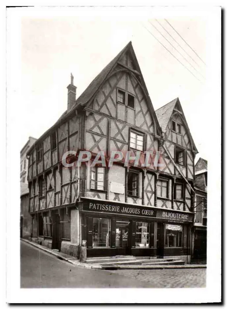 Bourges — Maison dite de Jacques Coeur (XVIe S.) — Éditions de Luxe « Estel » n°7017 - Frente