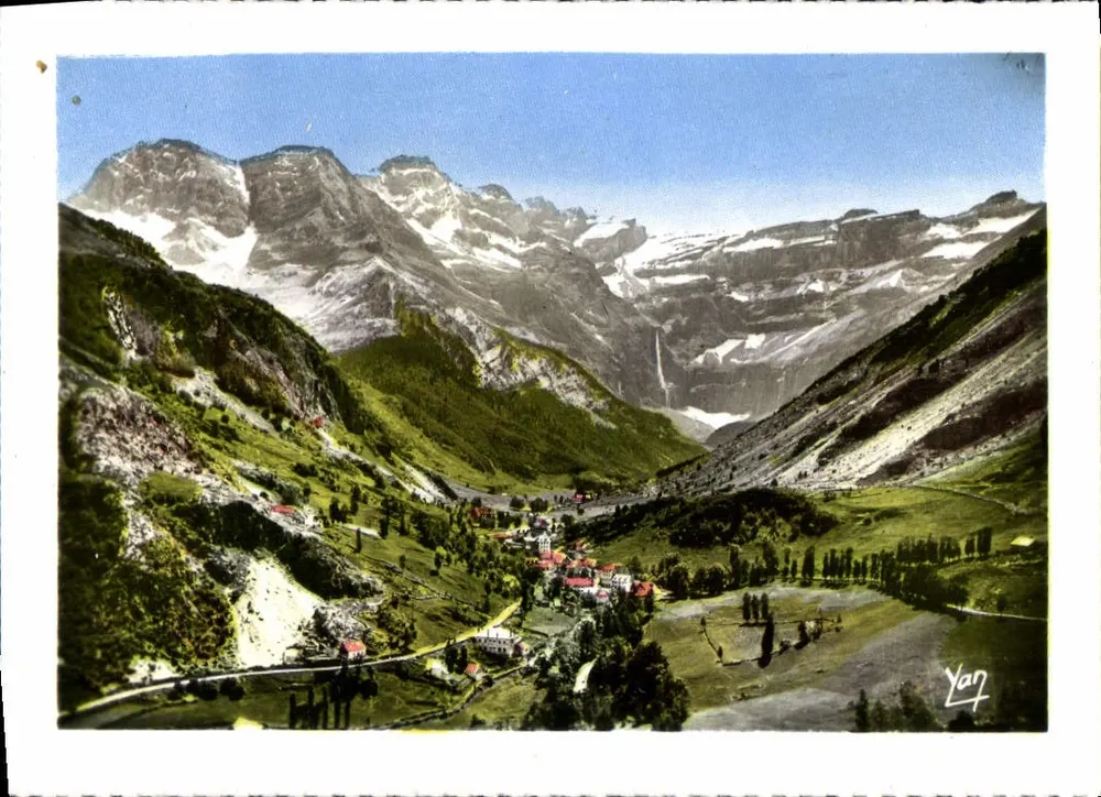 Gavarnie — Vista geral e o Cirque — Yan, n°7 - Frente