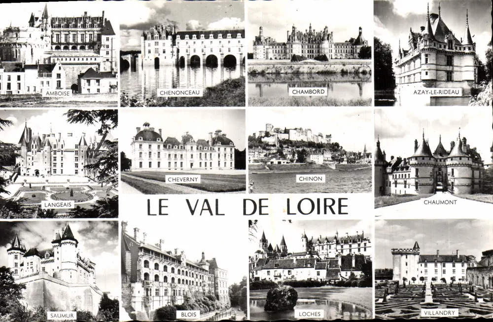 Der Loire-Tal — Schlösser von Amboise, Chenonceau, Chambord, Azay-le-Rideau, Langeais, Cheverny, Chinon, Chaumont, Saumur, Blois, Loches, Villandry — Editions Gaby - Vorderseite
