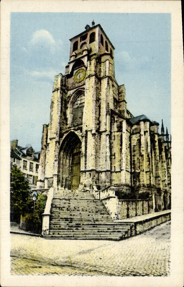 Lisieux — Igreja de São Jacó — Cartas 'La Gigogne', Deauville - Frente