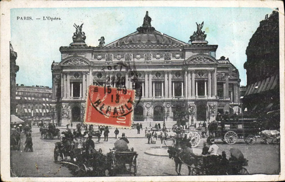 Paris — L'Opéra — éditeur : République Française - Frente
