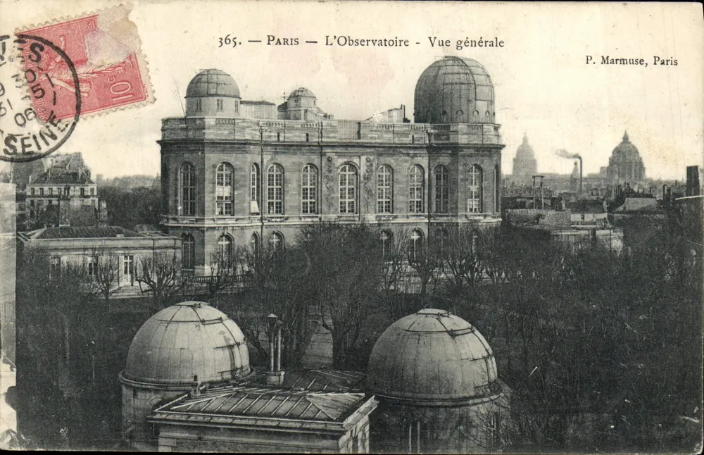 Paris — O Observatório — Visão geral — P. Marmuse, Paris - Frente
