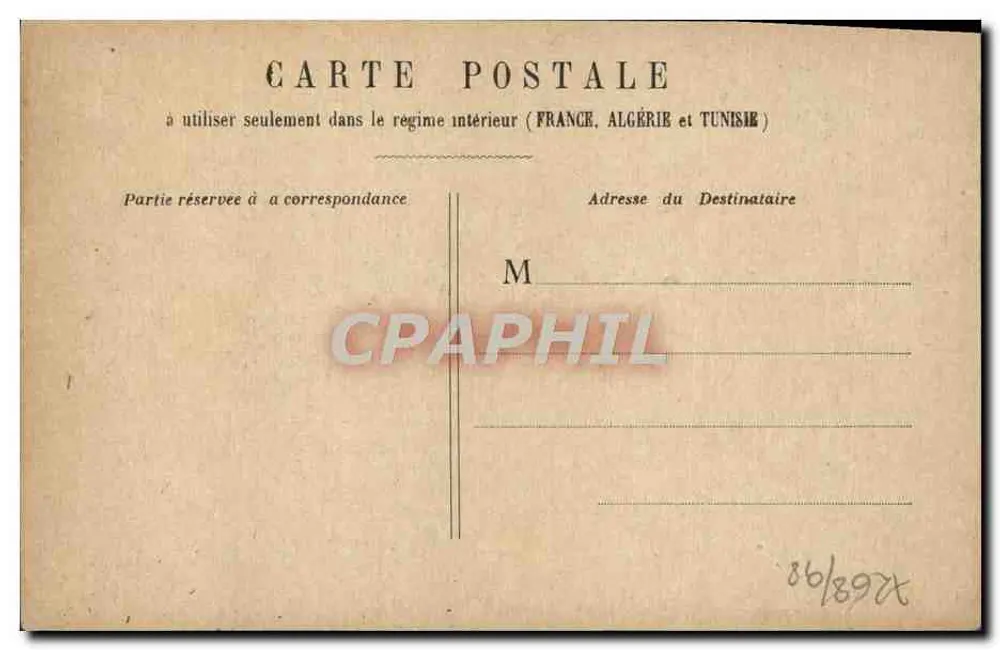 PARIS - Porta Saint-Denis — vista urbana com esculturas e veículos — editor não identificado - Verso