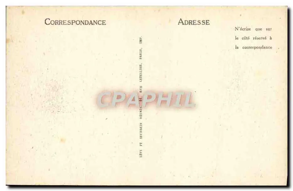 Paris — O Pont Alexandre III — LL 875 - Verso