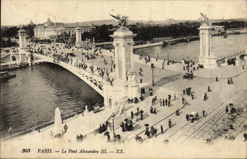Paris — O Ponte Alexandre III — XX. — n° 303 - Frente