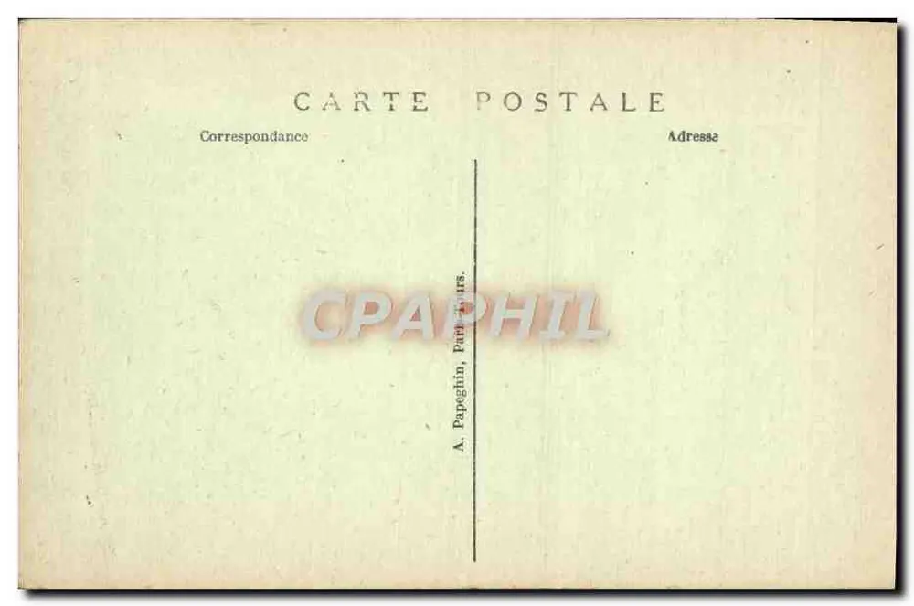 Paris — O Pont Alexandre III — A. P. - Verso