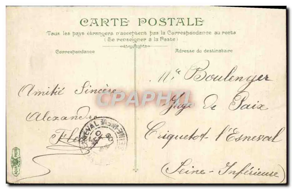 Marines der Garde — Das Leben des Seemanns — La Garde — Nr. 2699 — Verlag - Rückseite