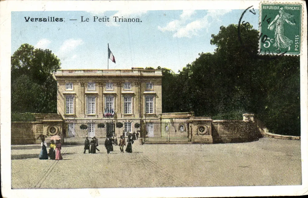 Versalhes — A pequena Trianon. — Editor não visível, número de série ilegível. - Frente