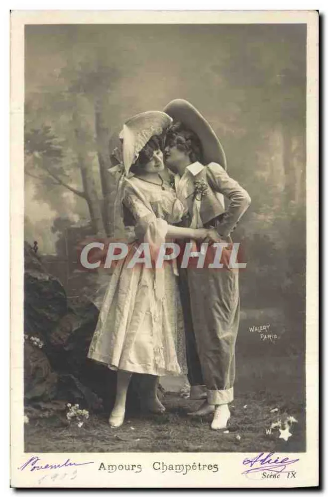Amores Campestres — cena teatral — Wailery, Paris, cena IX - Frente
