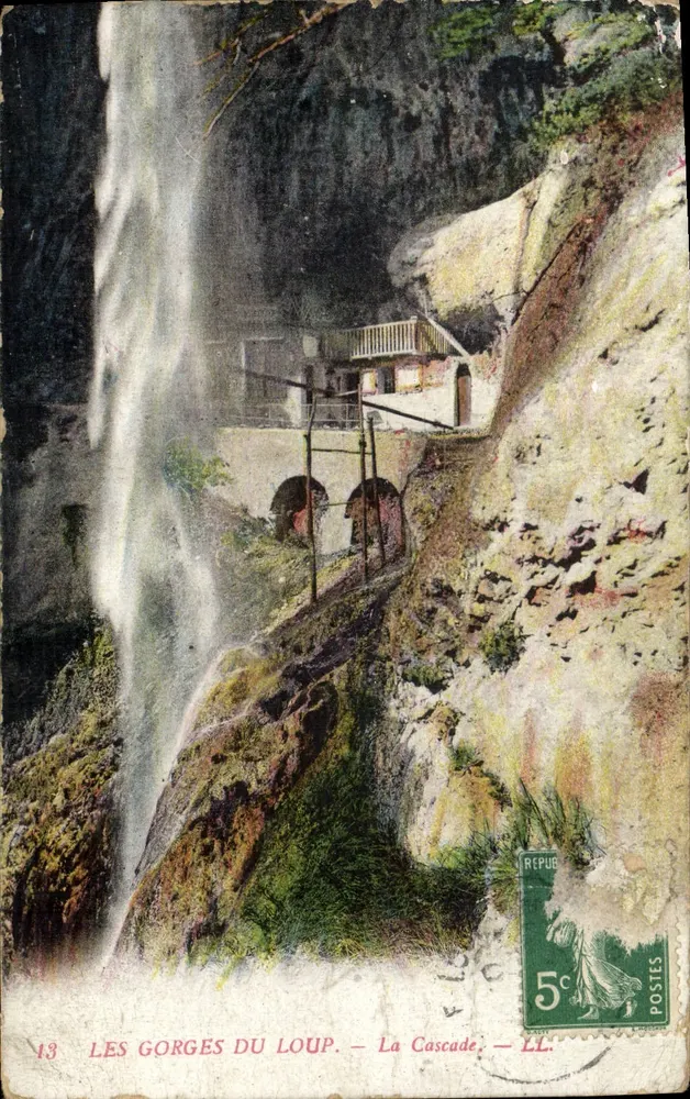 As Gorges do Lupo — A Cachoeira — LL. — Editor LL, n° 13 - Frente