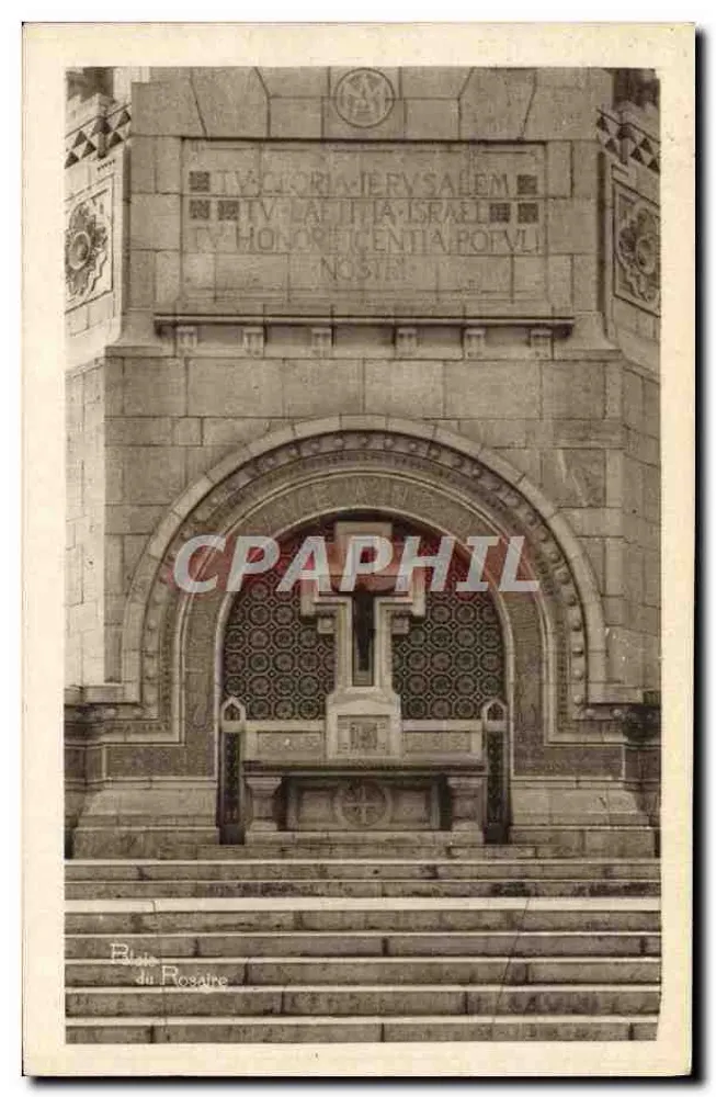 Altar des interalliierten Denkmals in Lourdes — Ausgabe des Palastes des Rosenkranzes, Nr. 93 - Vorderseite