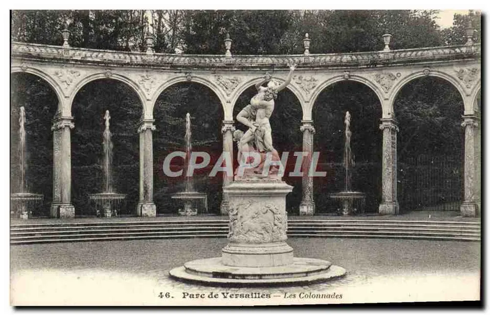 Parque de Versailles — As Colunatas — J. Bellamy - Frente