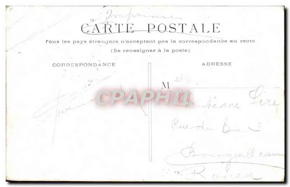 Paris - Boulevard de la Madeleine — vue du Palais de la Madeleine avec colonnades et circulation — éditeur : NAB - Verso