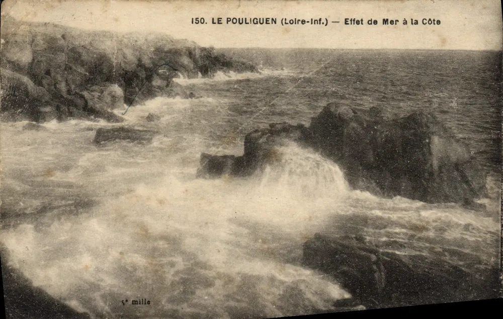 Le Pouliguen (Loire-Inf.) — Seeblick an der Küste — n° 150 - Vorderseite