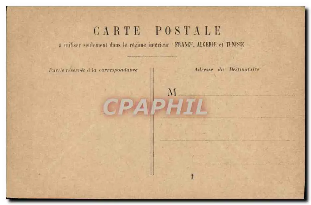 PARIS - Gare Saint-Lazare — vista do edifício com relógio e passagem de fiacres — editor não visível - Verso