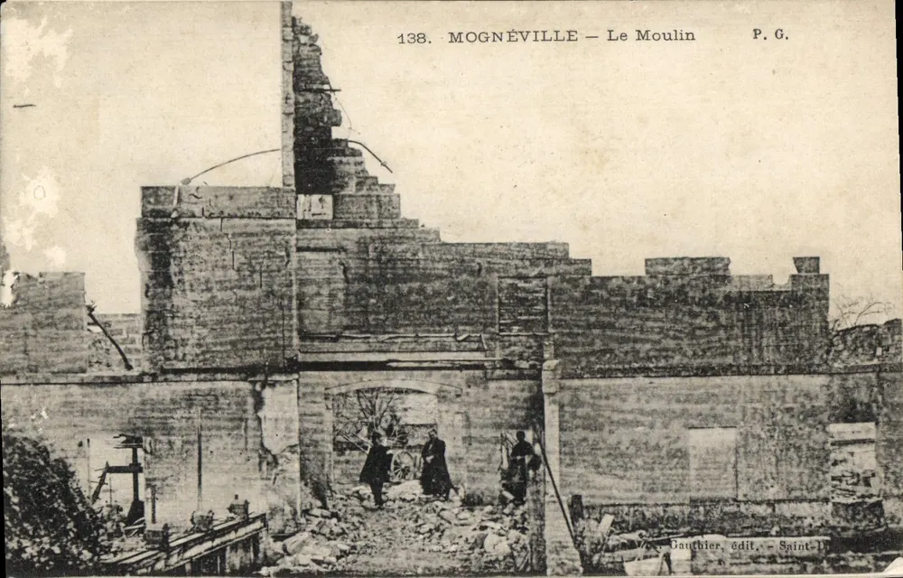 Mognéville — Das Mühle — P.G. — Gauthier, Verlag — Saint-Denis - Vorderseite