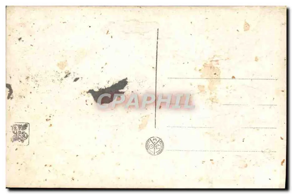 एक झील के किनारे पर किला - धुंधला सुबह - सैलॉन डीडियर-पूगेट नंबर 1381 - पीछे