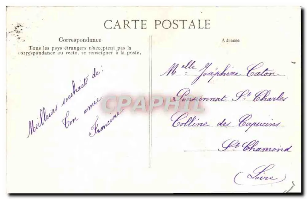 Paisagem invernal — casa nevada com ponte — editor E.D. n° 9043 - Verso