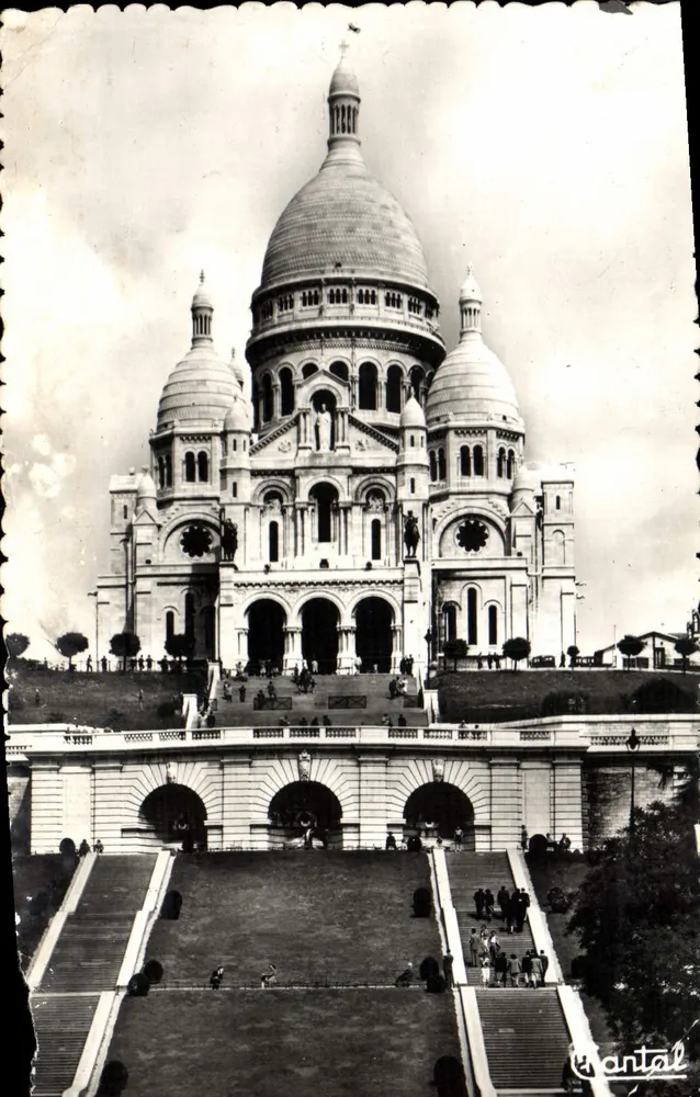 Basilique du Sacré-Cœur — vue d'ensemble — Éditions Clantal - Vorderseite