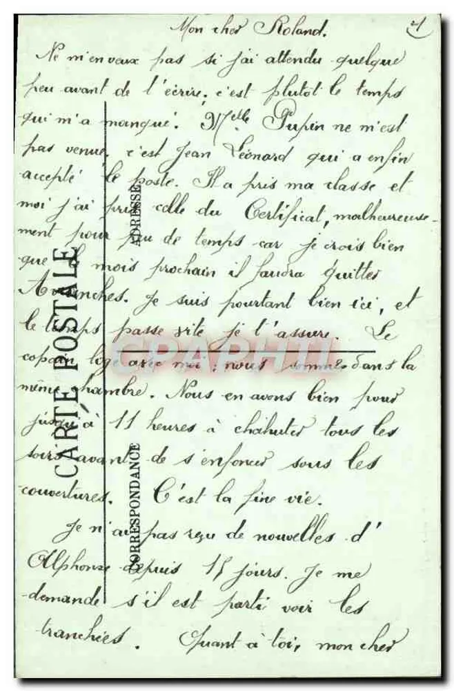 Mont Saint-Michel — Die Basilika — Die Vier Evangelisten — LL — Verlag Emananchès, n° 94 - Rückseite