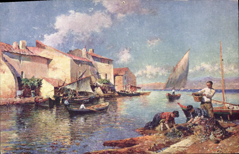 Glückliche Küste — Lächelnde Küste — Julien-Gustave Gagliardini, Nr. 22 - Vorderseite