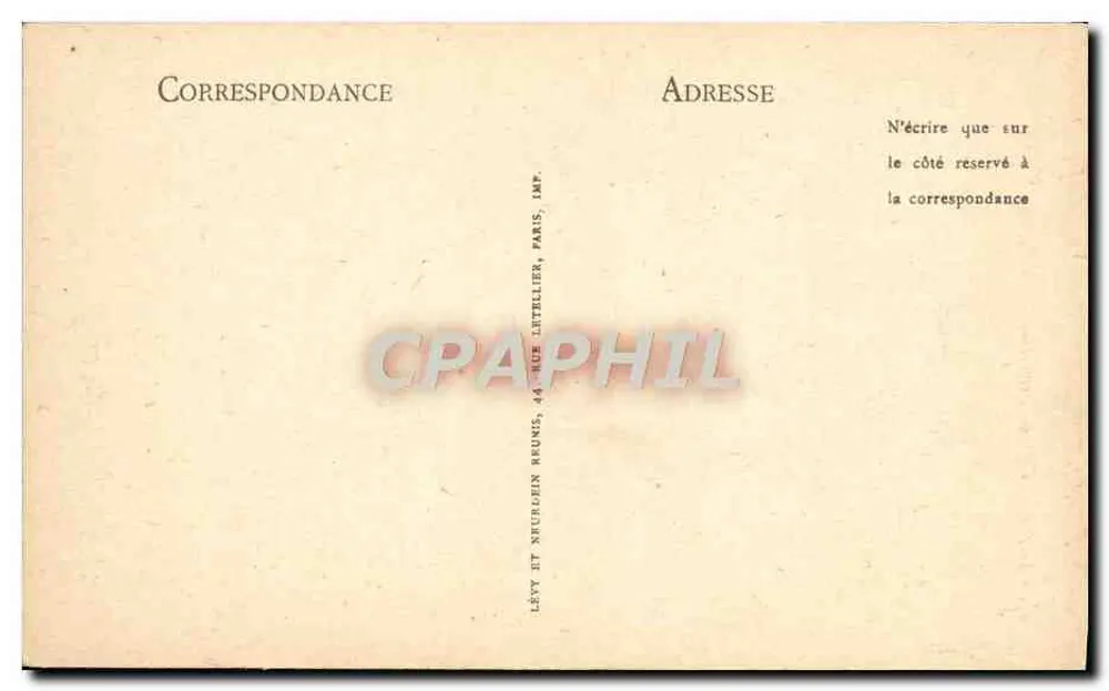 Gien - A Subprefeitura - ND. - Verso