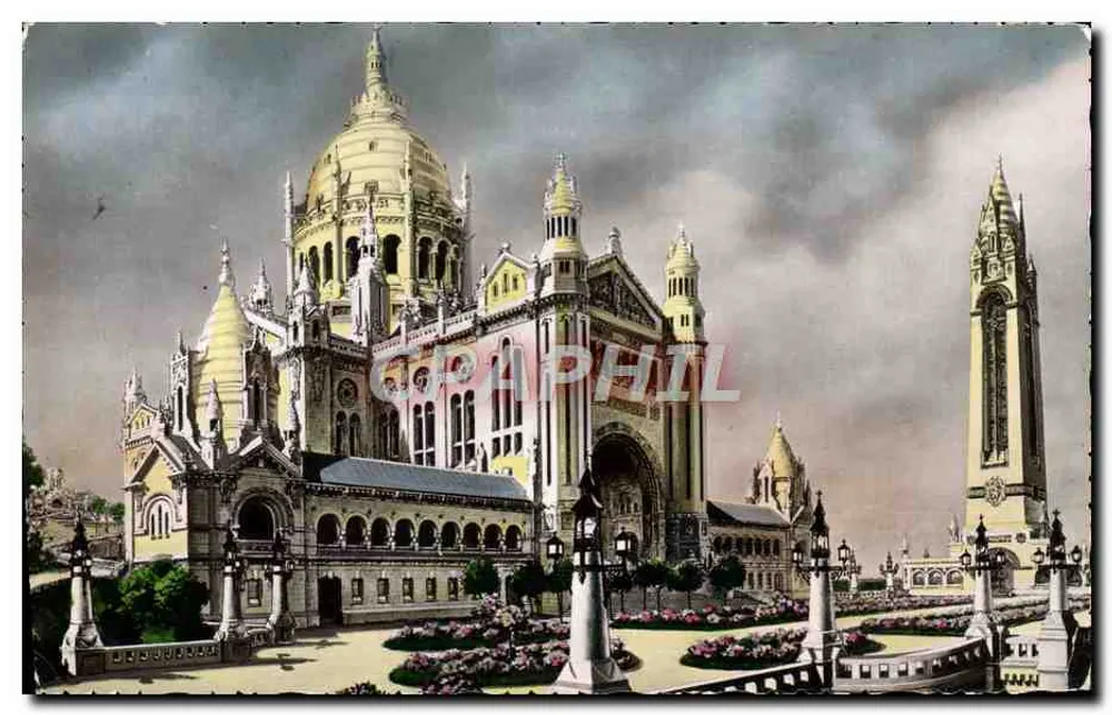 Bazylika w Lisieux — Ogólny widok — Wydanie Francuskie - Awers