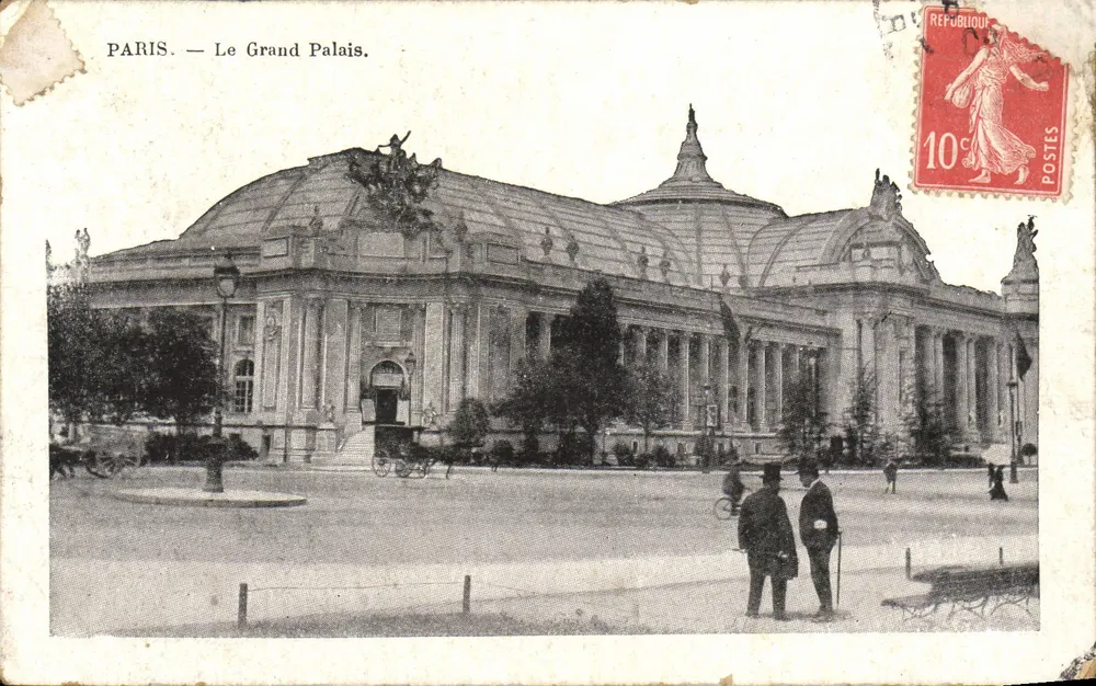PARIS — Het Grand Palais — Uitgever niet zichtbaar, serie-nummer niet leesbaar - Voorkant