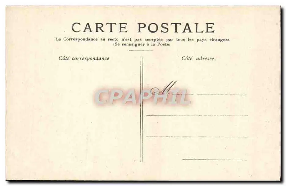 Paris — Le Grand-Palais, Champs-Élysées — éditeur non visible - Verso