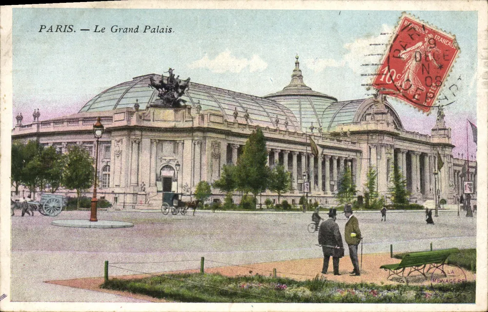 PARIS — O Grande Palácio — Editor: La Menagère - Frente