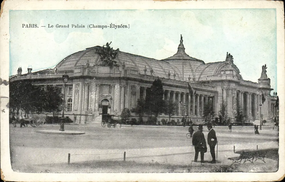Paris — O Grande Palácio (Champs-Élysées.) — J.C. Paris - Frente