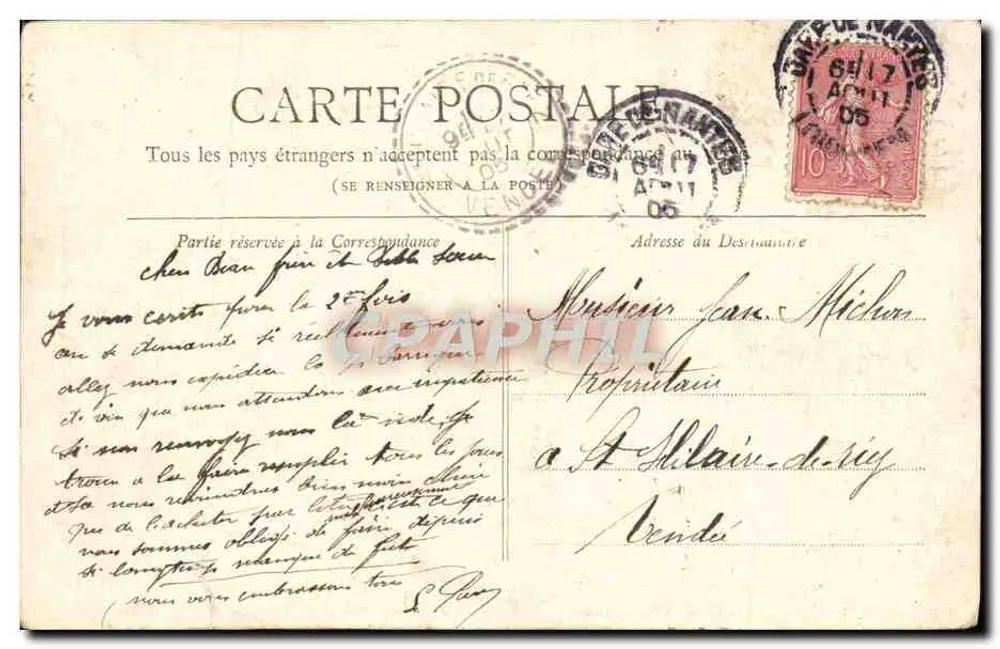 The Lion of Belfort — monumental statue in Paris — Collection Petit Journal - Back