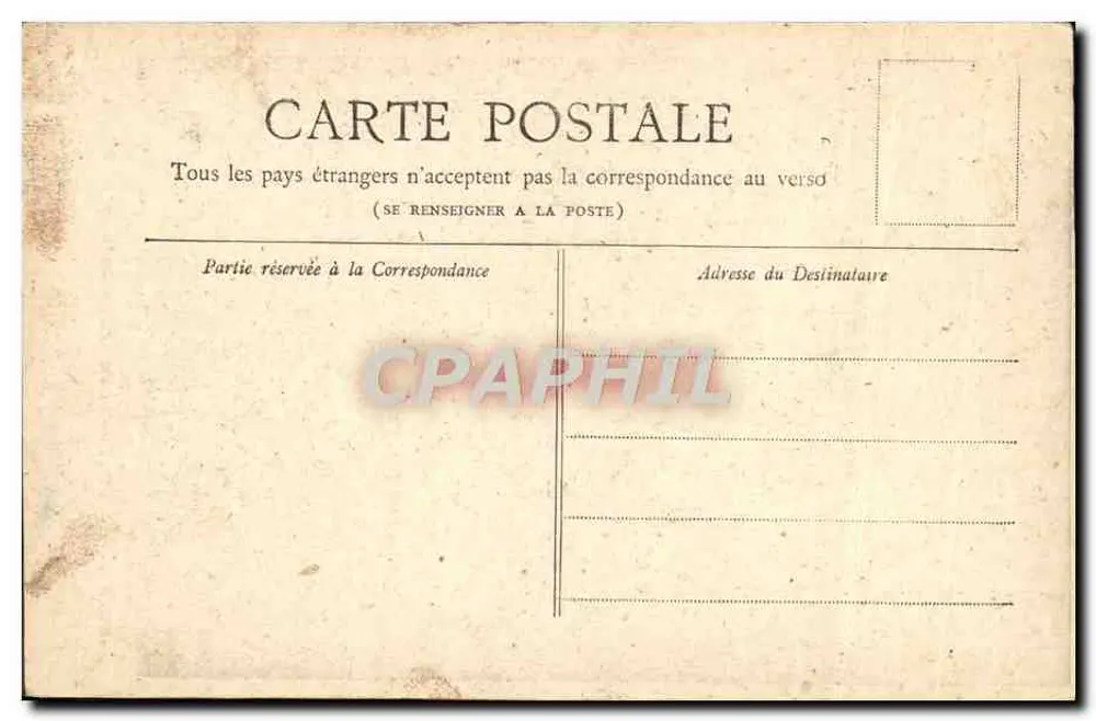 O Leão de Belfort — Paris — Coleção Petit Journal - Verso