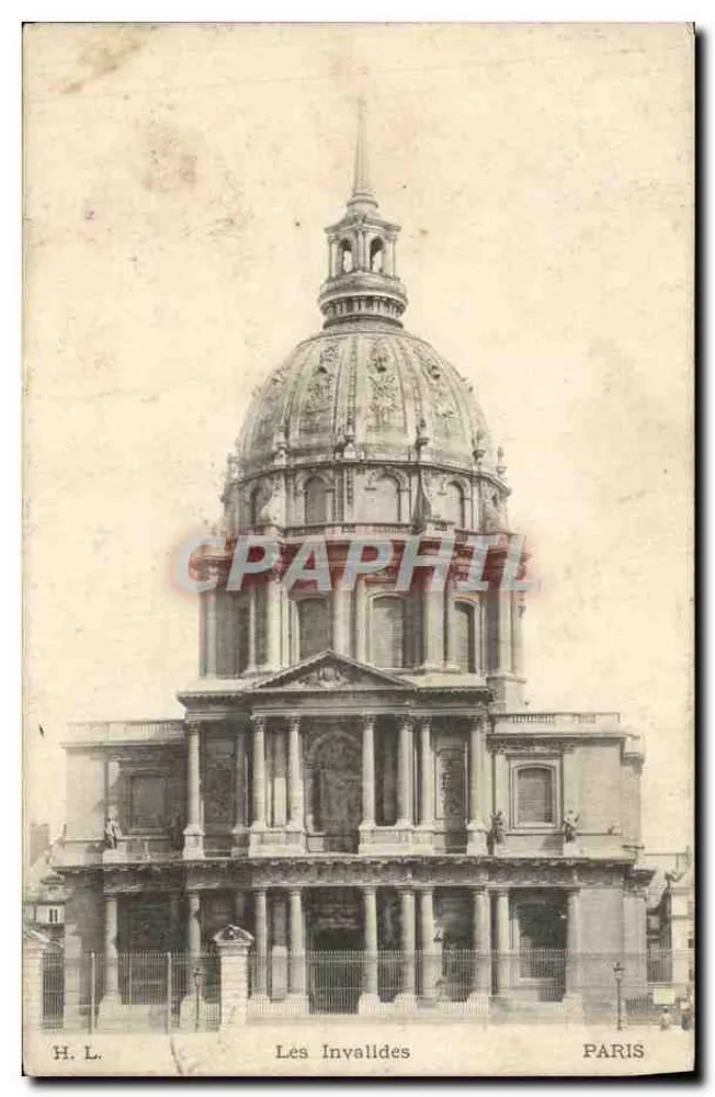 Les Invalides — Paris — H. L. - Frente