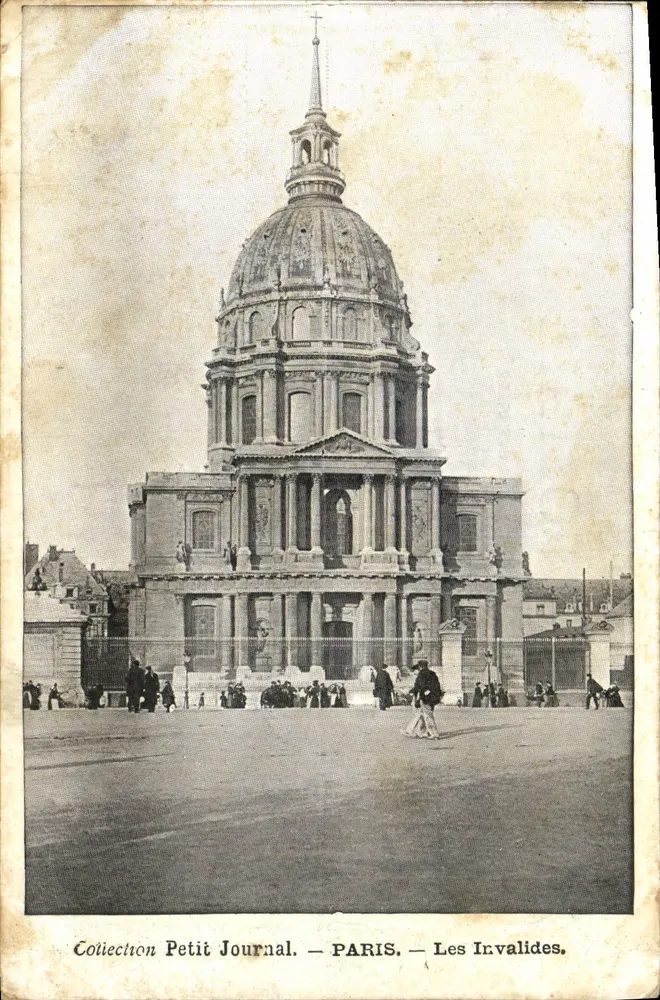 Les Invalides — Paris — Coleção Petit Journal - Frente