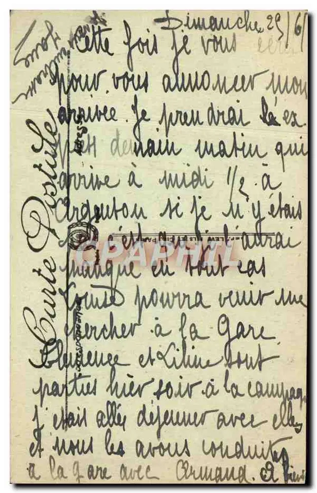 O Domo dos Inválidos — Paris — LL, n° 238 - Verso