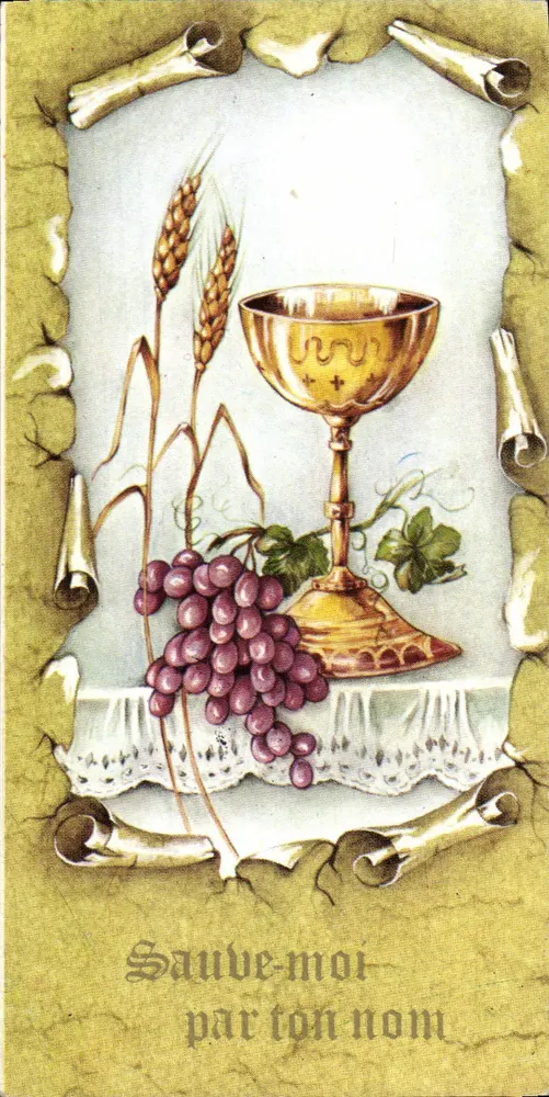 Solemn Communion — Kirche Notre-Dame de Bricquebec — n° R 412 - Vorderseite
