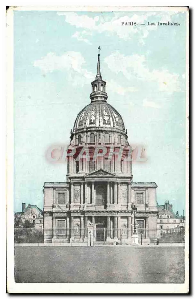 Paris — Les Invalides — J.C. Paris - Frente