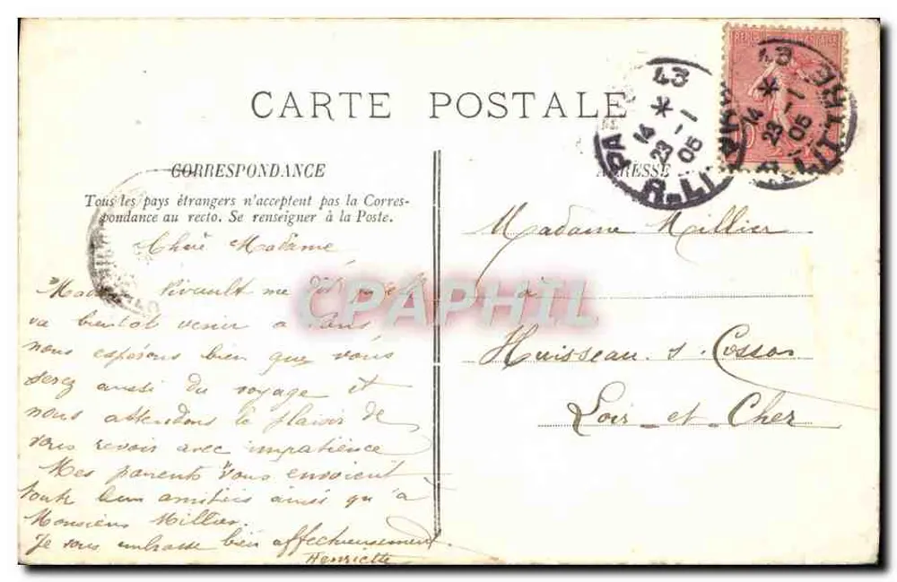 Paris — O Domo dos Invalidos — LL n°238 - Verso