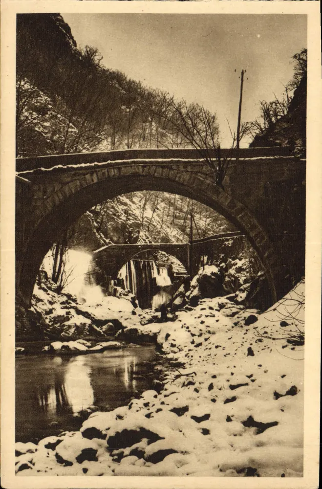 Le Guiers im Winter — Dauphiné - FOURVOIRIE - Vorderseite