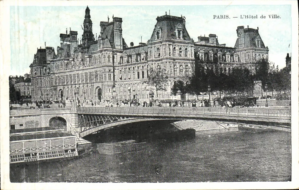 Paris — A Prefeitura — J.C. Paris - Frente