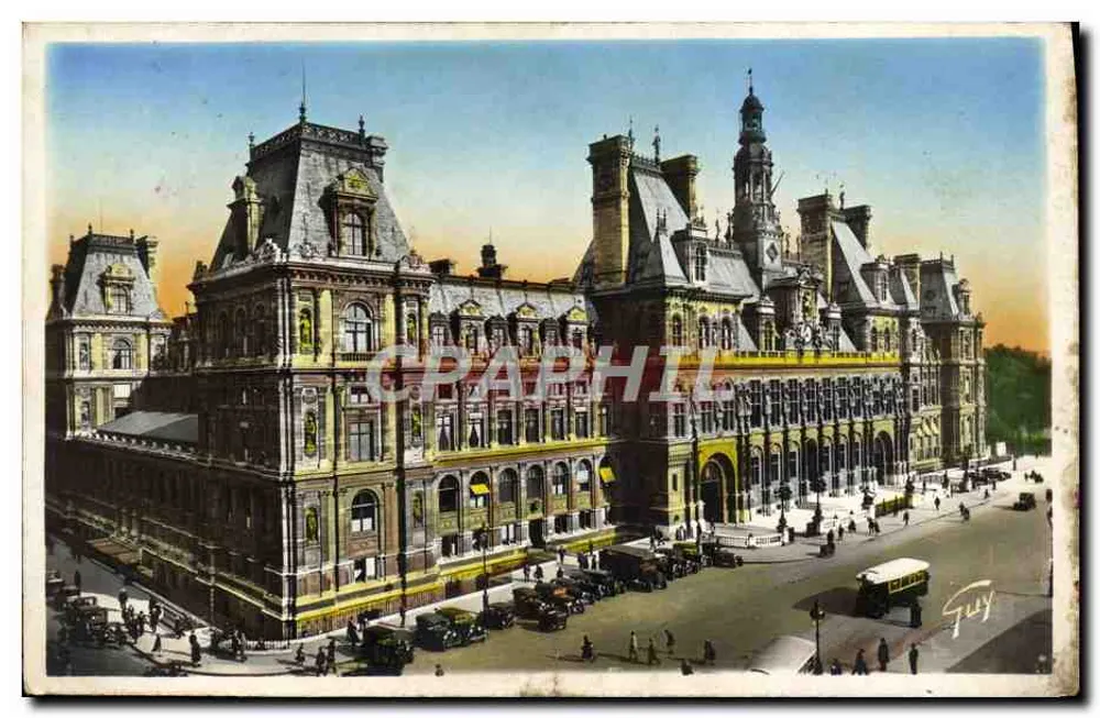 Das Rathaus — Paris — Verlag Guy - Vorderseite