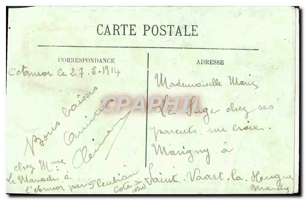 Dunkerque — Le Parc de la Mairie — LL. n°140 - Rückseite