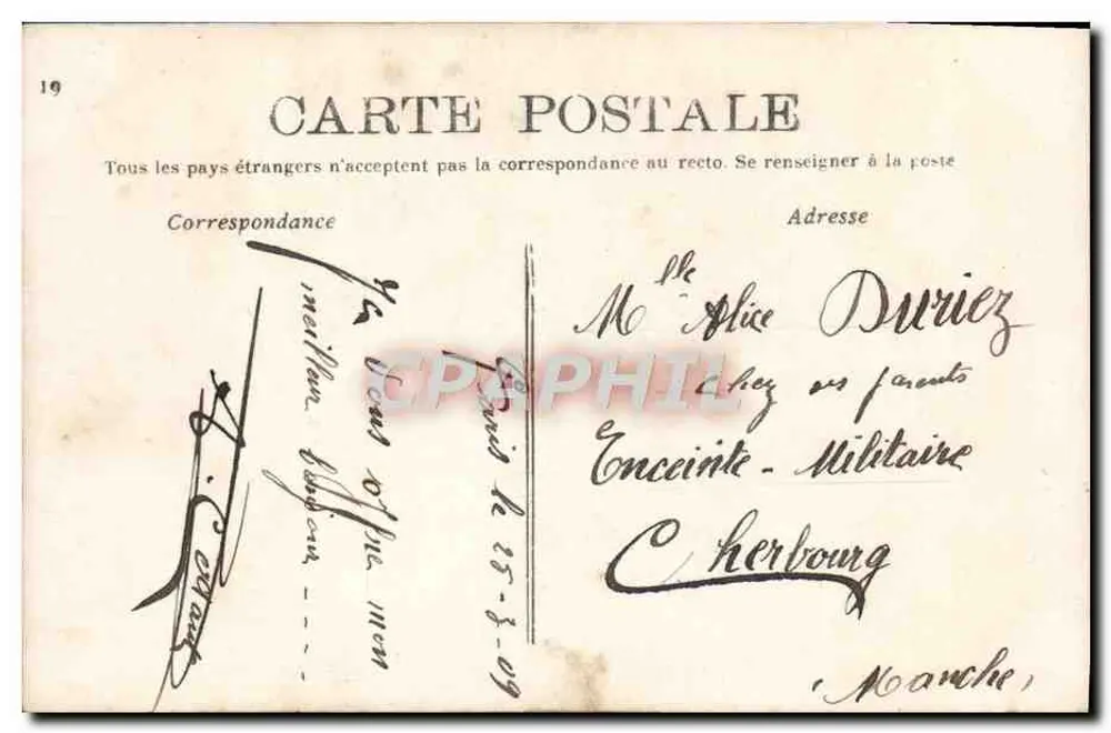 Madame sans gêne — Theater-Szene — Verlag A&S n°770 - Rückseite