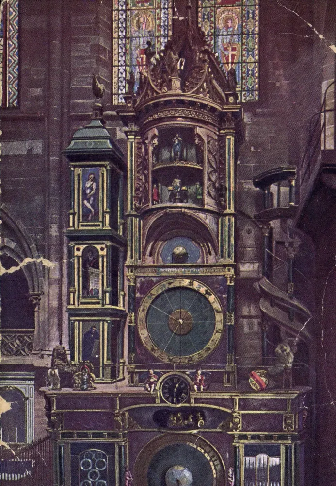 Astronomische Uhr — Kathedrale von Straßburg — Verleger: CPAPHIL - Vorderseite