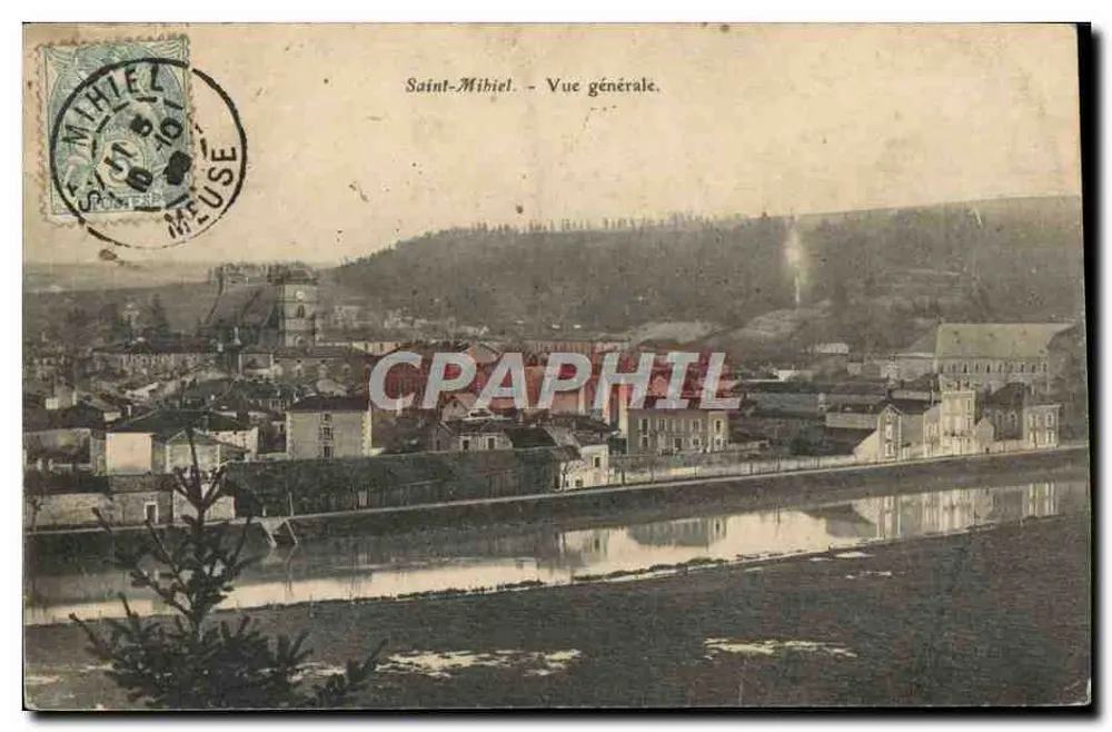 Saint-Mihiel — Vue générale — Carte postale éditée par CARTE POSTALE - Frente