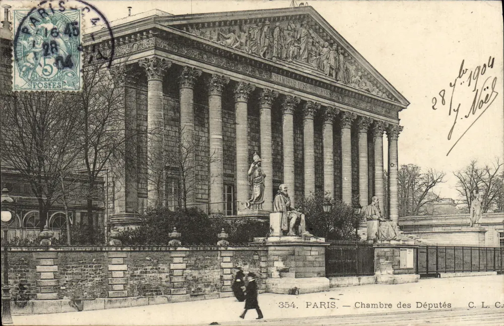 Paris — Câmara dos Deputados — C. L. C. n°354 - Frente