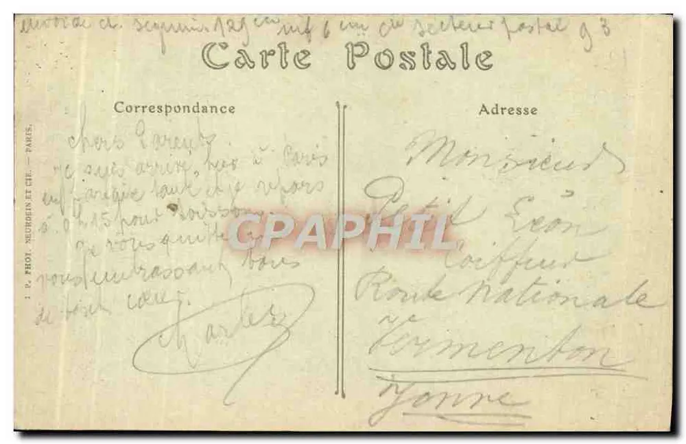 PARIS — O Parque das Buttes-Chaumont — ND. Fot. - Verso