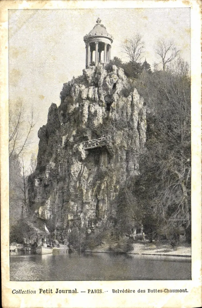 Belvédère das Buttes-Chaumont — Paris — Coleção Petit Journal - Frente